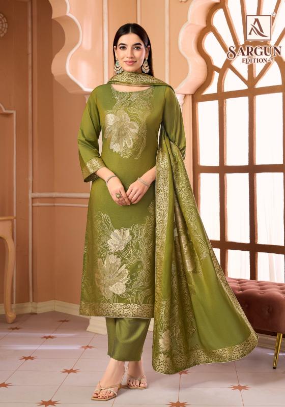 Alok sargun vol 7 wholesale dress materials in mysore